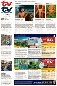 Portada de Der Tagesspiegel (Allemagne)