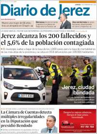 Portada de Diario de Jerez (España)