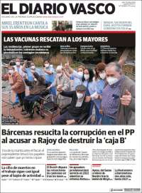 Portada de Diario Vasco (España)