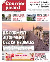 Portada de Courrier Picard (Francia)