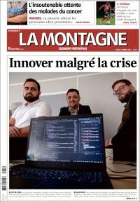 Portada de La Montagne (Francia)