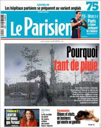 Portada de Le Parisien (France)