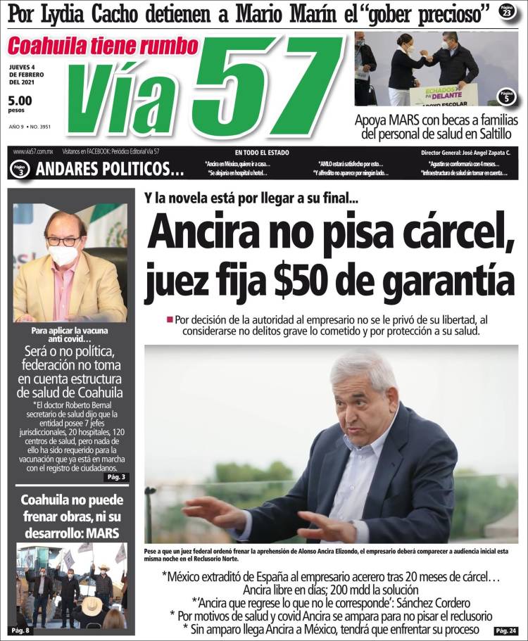 Portada de Via57 (Mexique)