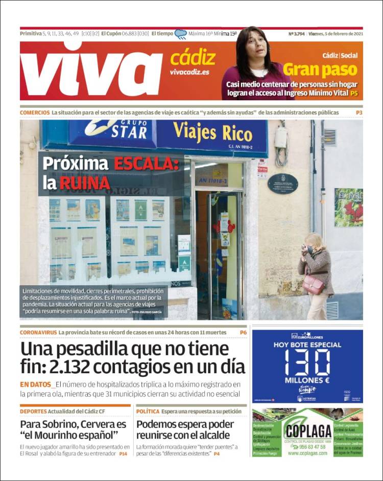 Portada de Información - Cadiz (Espa&ntilde;a)