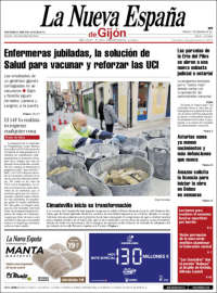 Portada de La Nueva España - Gijón (Espa&ntilde;a)