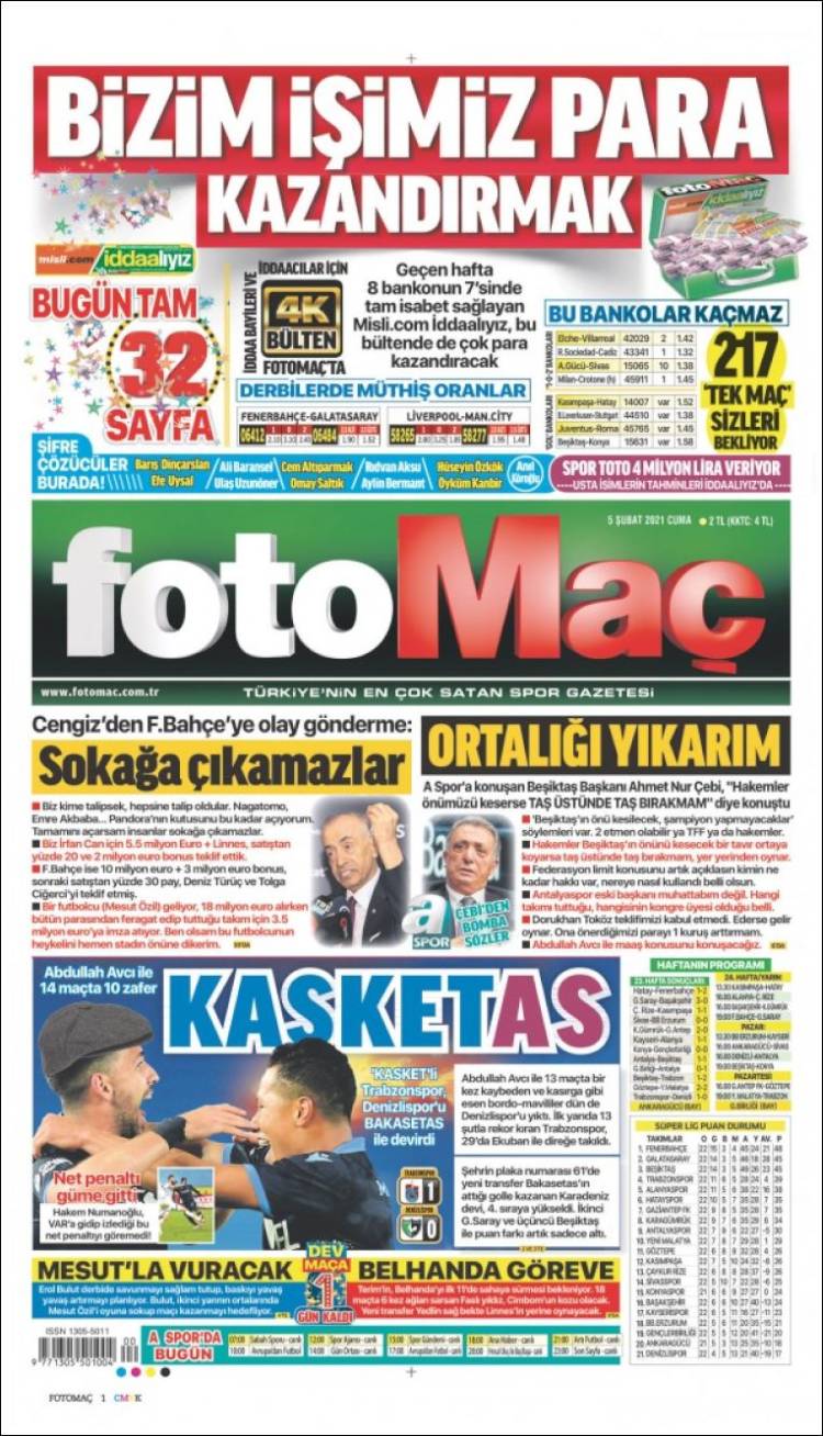 Portada de Fotomaç (Turqu&iacute;a)