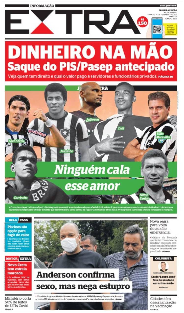 Portada de Extra (Brasil)