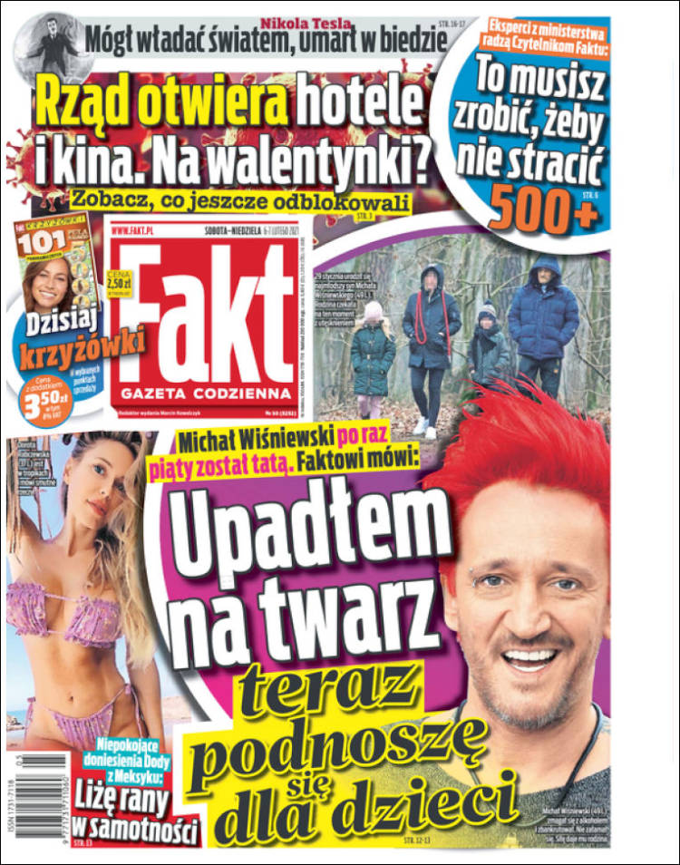 Portada de Fakt (Polonia)
