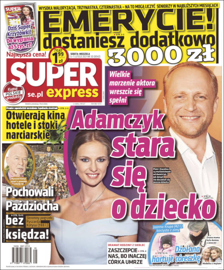 Portada de Super Express (Polonia)