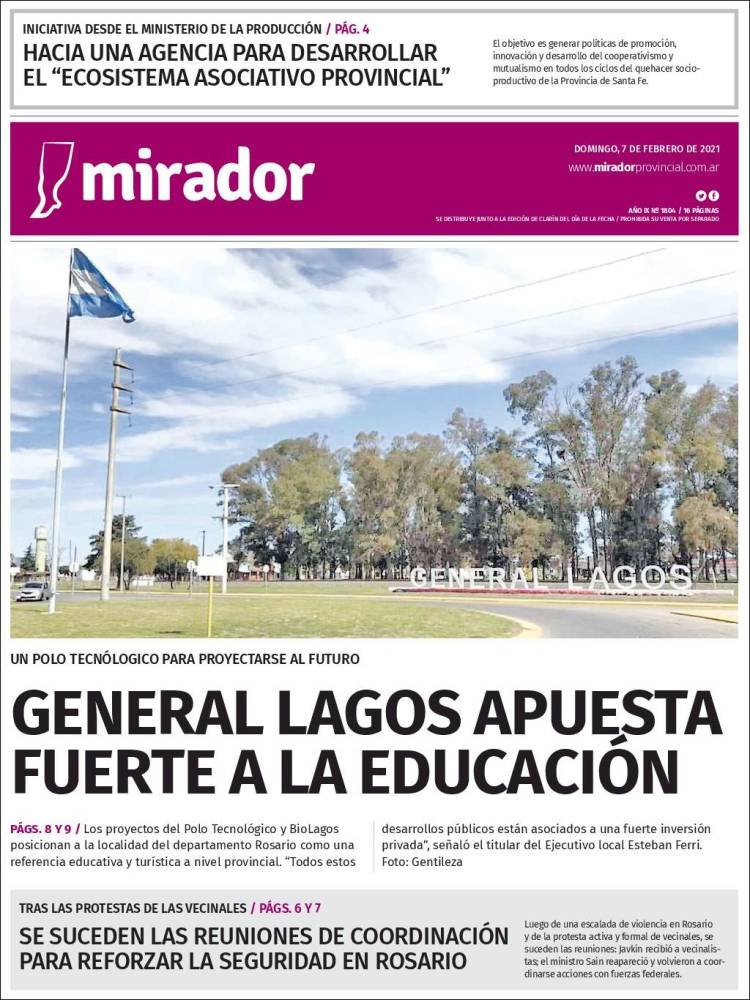 Portada de Mirador Provincial (Argentina)