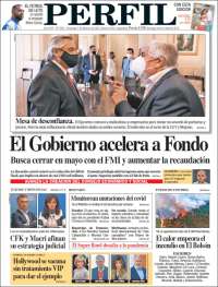 Portada de Diario Perfil (Argentina)