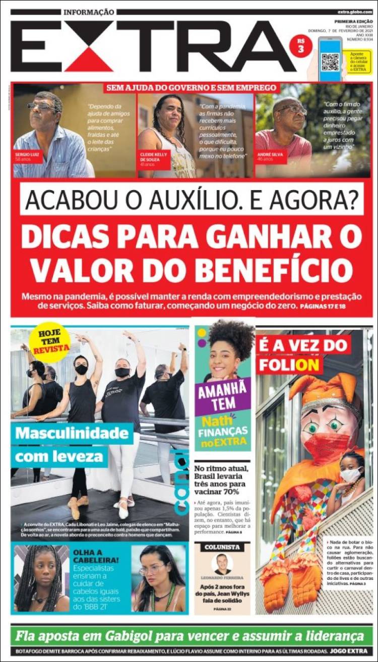 Portada de Extra (Brasil)