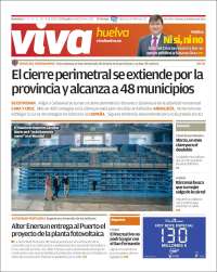 Portada de Viva Huelva (España)