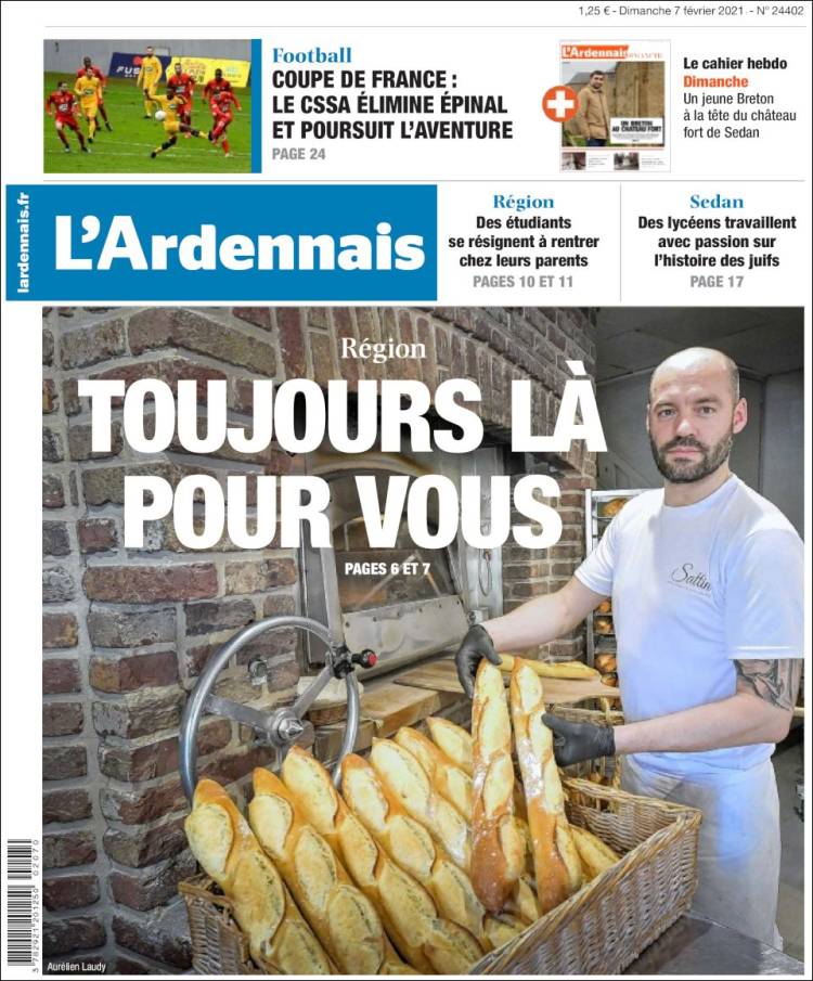 Portada de L'Ardenais (France)