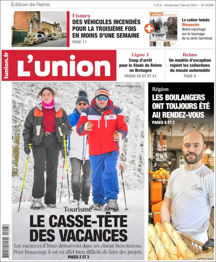 Portada de L'Union (France)