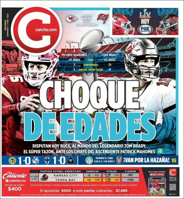 Portada de Cancha (México)