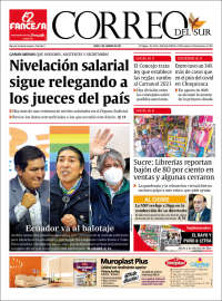 Portada de Correo Sur (Bolivia)