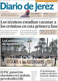 Portada de Diario de Jerez (España)