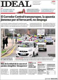 Portada de El Ideal de Jaén (España)