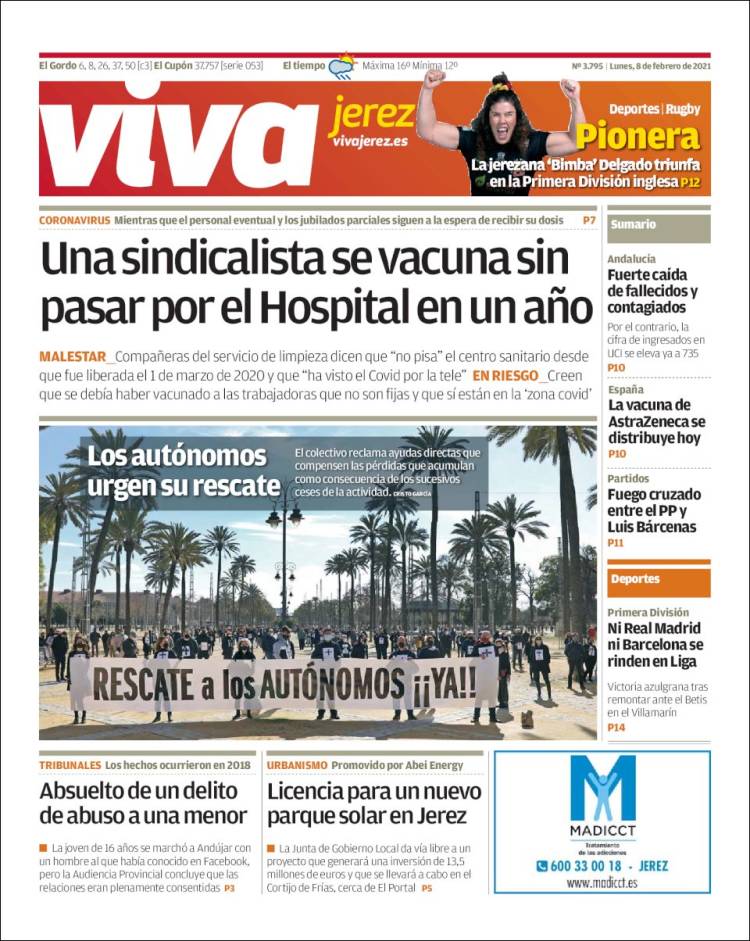 Portada de Información - Jerez (España)