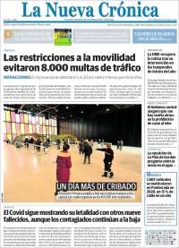 Portada de La Nueva Crónica (España)