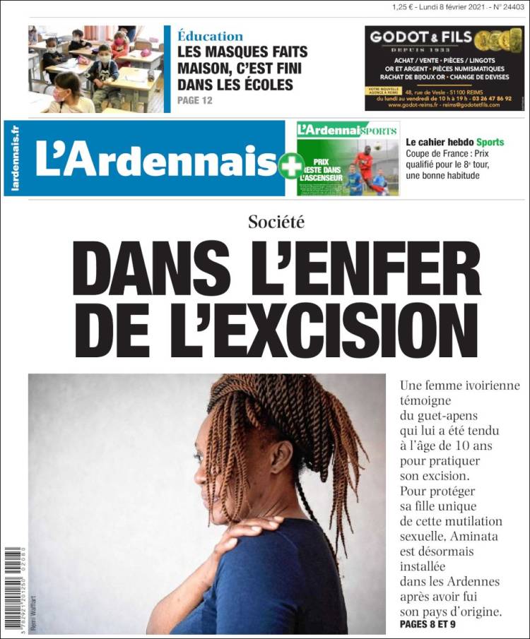 Portada de L'Ardenais (Francia)