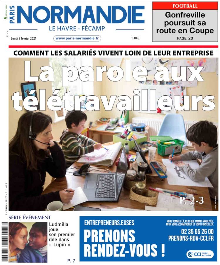 Portada de Le Havre Libre (Francia)