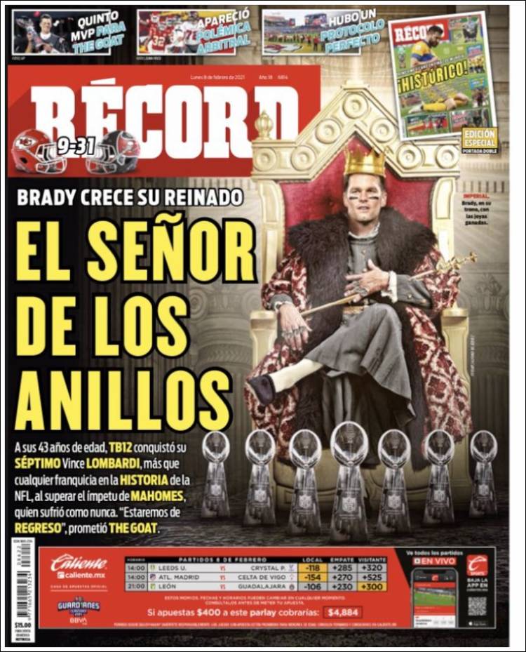 Portada de Record (México)