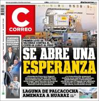 Portada de Diario Correo (Perú)