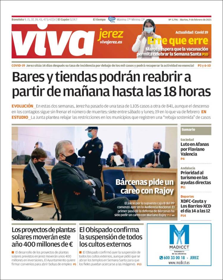 Portada de Información - Jerez (España)