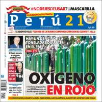 Portada de Perú 21 (Per&uacute;)