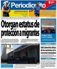 Portada de Periodiquito de Aragua (Venezuela)