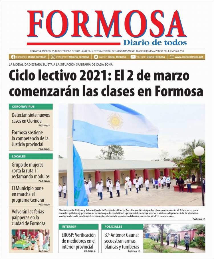 Portada de Formosa (Argentina)