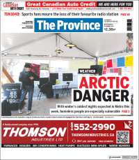 Portada de The Province (Canadá)