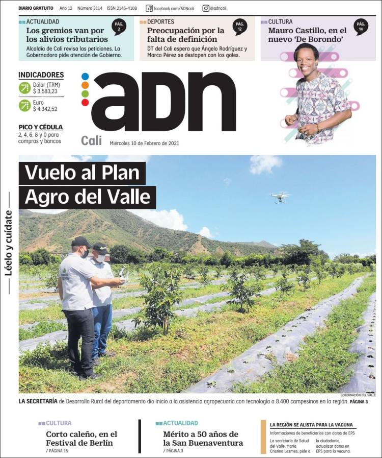 Portada de ADN - Cali (Colombia)