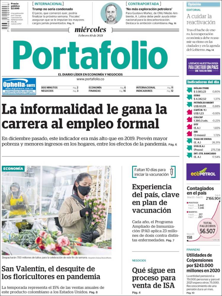 Portada de Portafolio (Colombia)