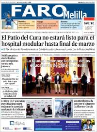 Portada de El Faro de Melilla (España)