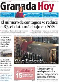 Portada de Granada Hoy (España)