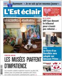 Portada de L'Est Eclair (Francia)