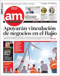 Portada de A.M. Querétaro (México)