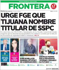 Portada de Frontera (México)