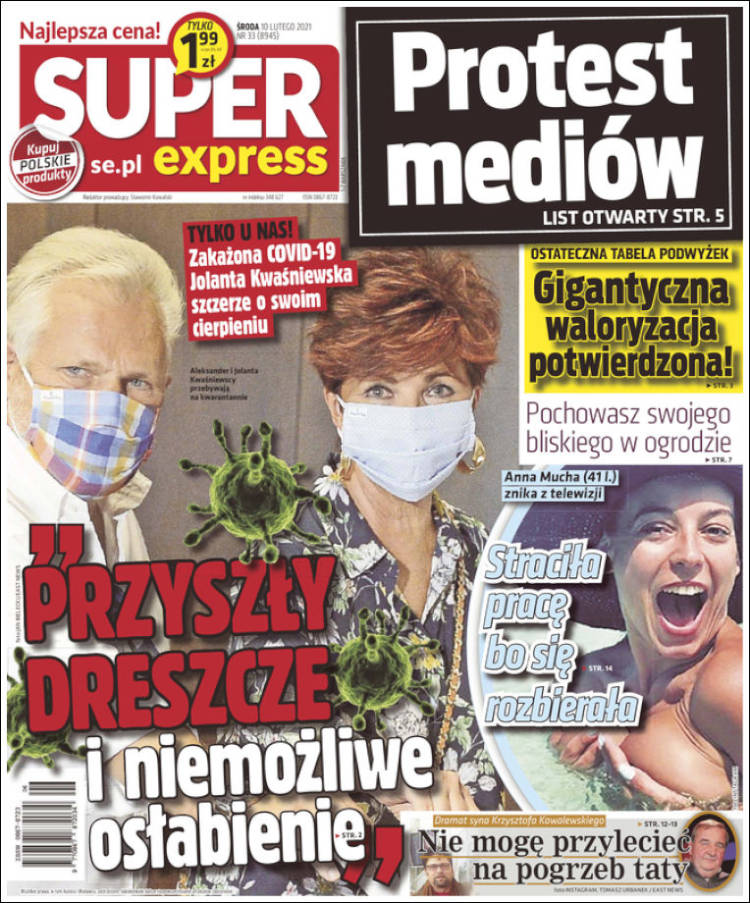Portada de Super Express (Polonia)