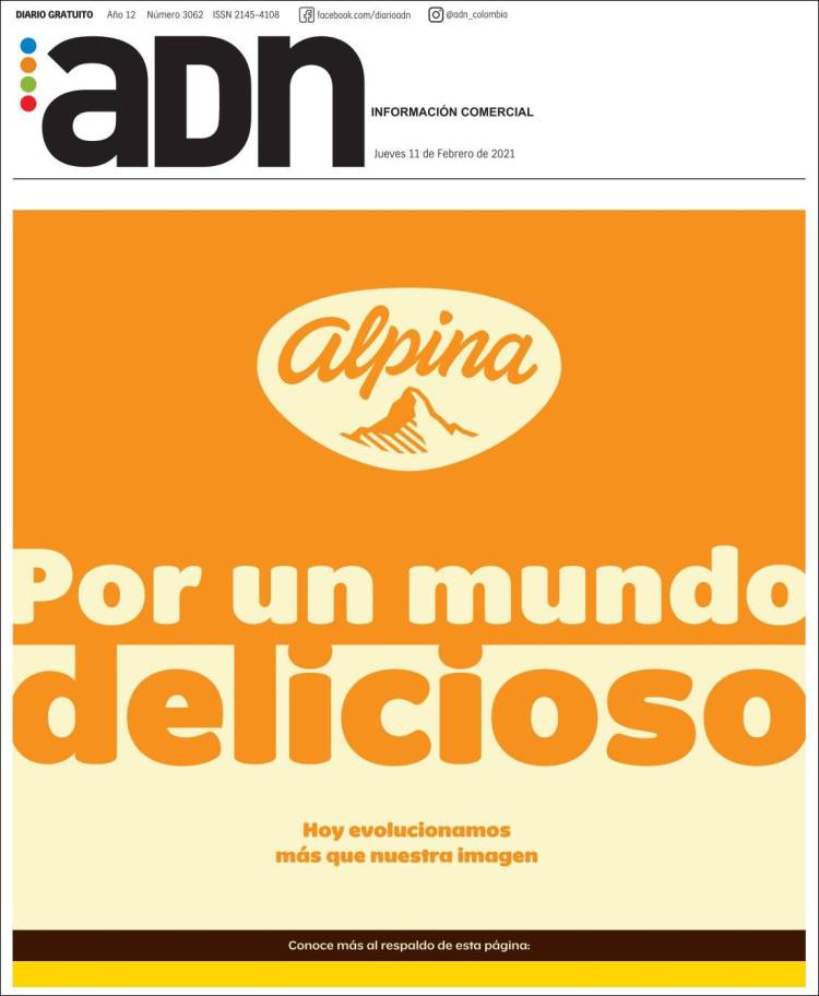 Portada de ADN - Cali (Colombia)