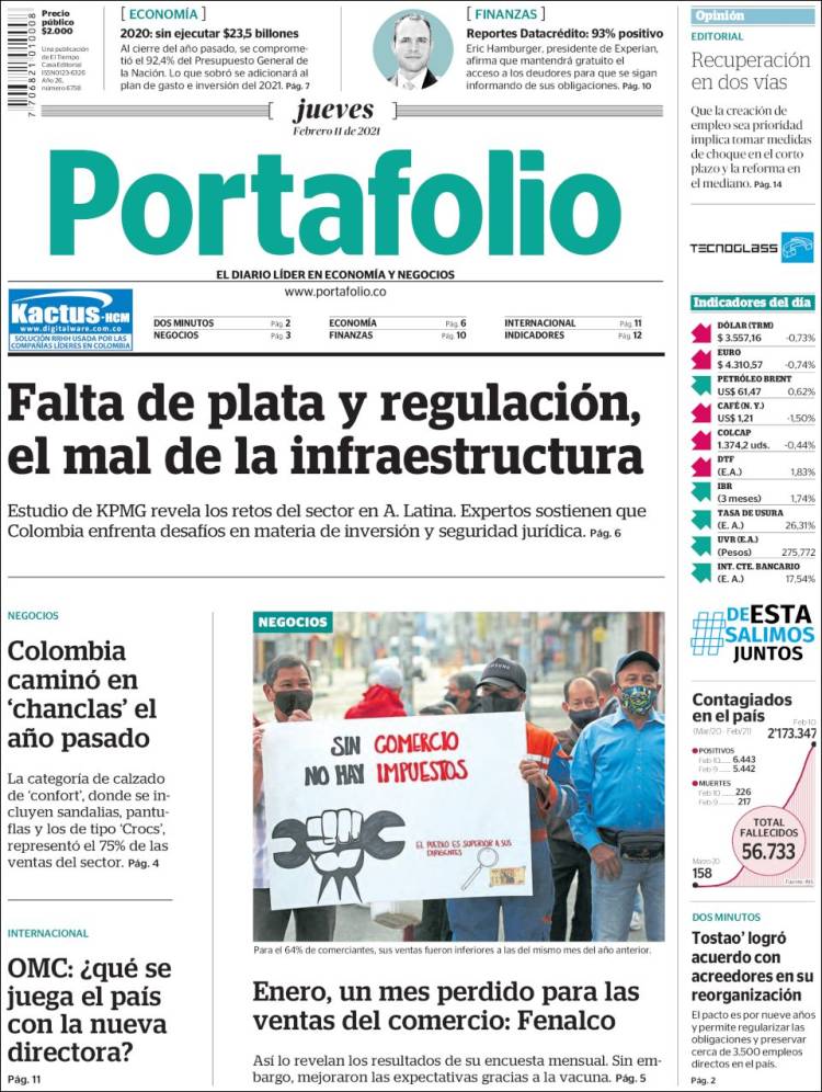 Portada de Portafolio (Colombia)