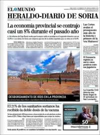 Portada de Diario de Soria (España)