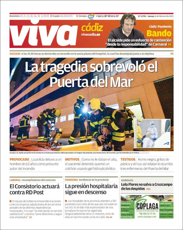 Portada de Información - Cadiz (España)