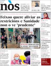 Portada de Nòs Diario (España)