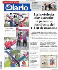 Portada de Noticias de Álava (España)