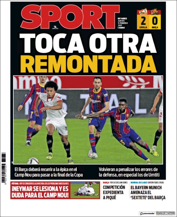 Portada de Sport (España)