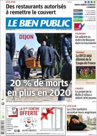 Portada de Le Bien Public (Francia)